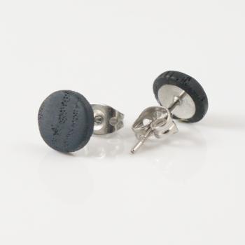 Ohrstecker aus Mooreiche